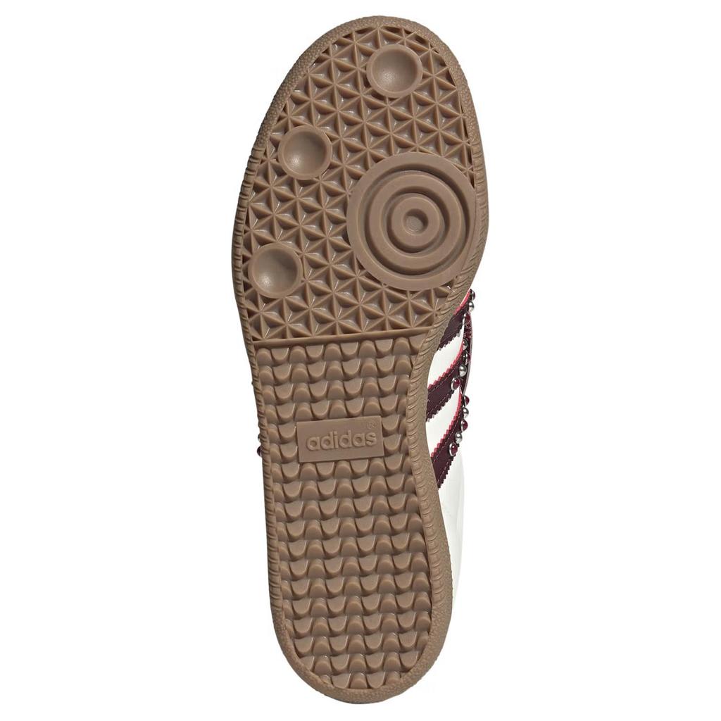 Adidas Оригинальные Samba LT Износостойкие Низкие кеды для скейтборда Унисекс Белые кроссовки JQ9714