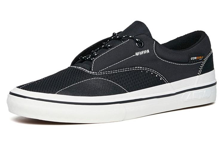 Men's Sneakers Anta Jie Ao Walk Abrasion Resistant Abrasion Resistant Low top Skateboard Shoes Men's Black