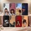 Мобильный чехол Z-Zendaya C-Coleman для Samsung S25,24,23,22,30,21,10,9,Ultra,Plus,Lite,FE Мягкий черный чехол