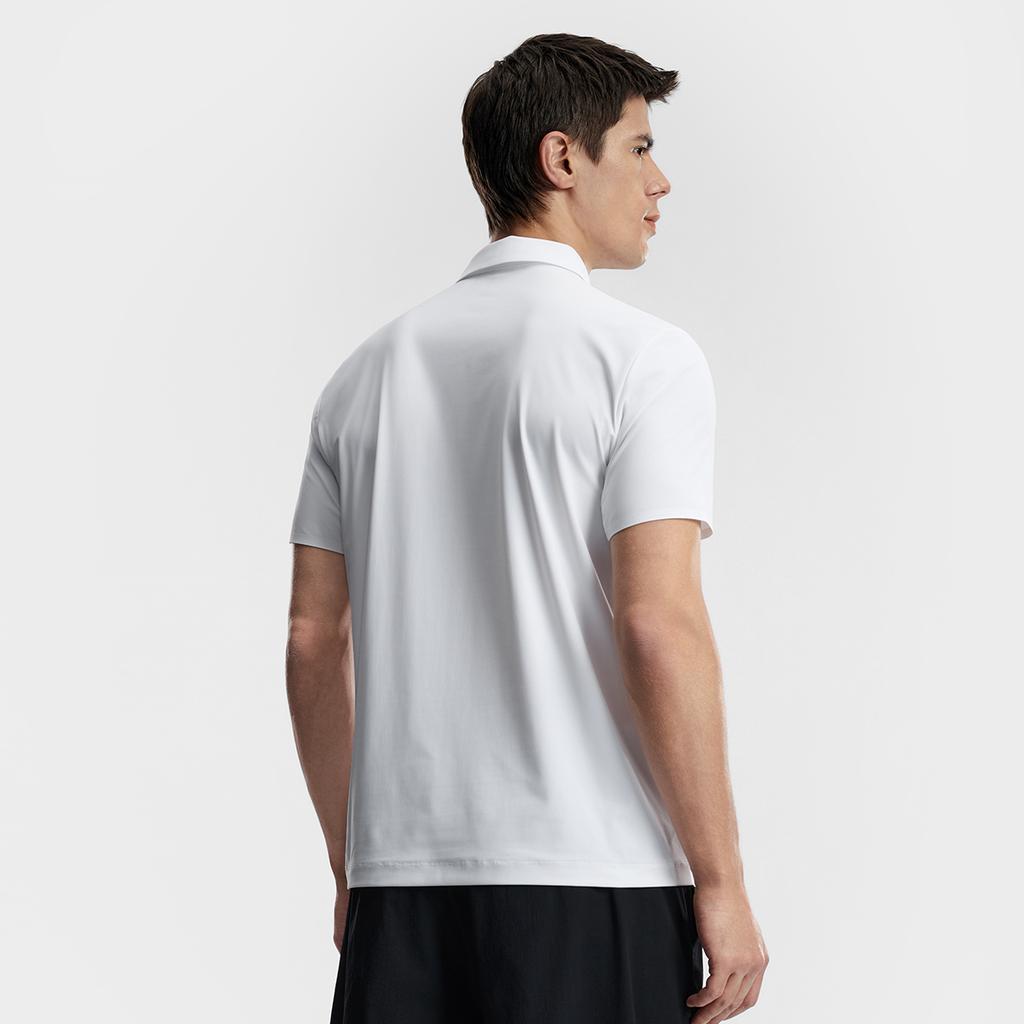 Fila Серия для фитнеса Простой Спортивный Тренировочный Повседневный Универсальный Удобный Влагоотводящий Быстросохнущий Короткий рукав Поло Мужские топы A51M621108FWT