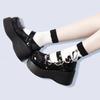 Fashion New Women's Platform Pumps Shoes for Women Spring Summer Lolita Mary Jane Shoes On Heels Wedge Sandals Cute Casual Cosplay Shoes