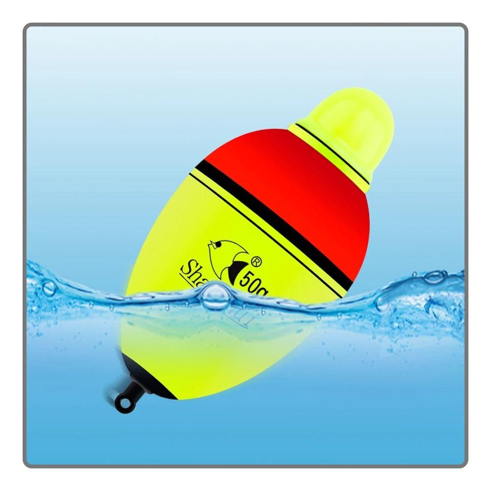 Зеленый поплавок из пенопласта, пластиковый поплавок с большим животом, новый визуальный якорь, поплавок для рыбы, аксессуары для карпа