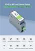 Weixue Rail Serial Server: RS485 to WiFi/Ethernet Modbus MQTT Gateway