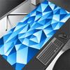 Polygon XXL Large Gaming Mouse Pad Black Desk Mat Non-Slip Natural Rubber Keyboard Mousepad Computer Office Table Cushion