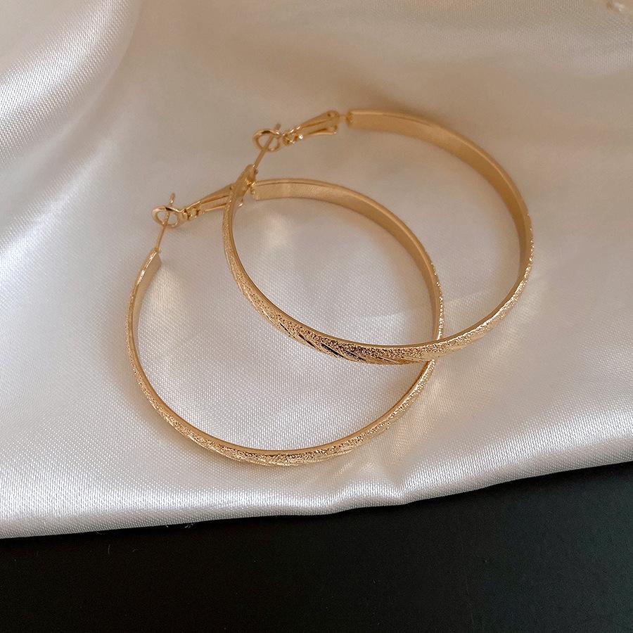 Серьги-круги из серебряной иглы, сложенные в твил, европейско-американский стиль, модные, с характером, легкая роскошь, высококачественные серьги, для женщин