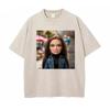 Doll Party Meme Graphic Meme T Shirts Unisex Women Short Sleeve Gothic High Street Tshirt Vintage Washed  Cotton Loose T Shirt