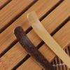 Utensil Guide Spice Gadget Kitchen Tool Matcha Spoon Black Bamboo Wood Leaf Spatula Tea Sticks