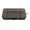 2Pcs Fishing Bait Cases 5-Compartments Large Capacity Transparent Visible Fishing Lure Container Clear Storage Boxes