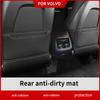 Для volvo xc90 xc60 s90 v90 s60v60CC спинка сиденья автомобиля анти-ударная накладка протектор интерьер ребенок анти-грязный кожаный стиль