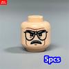 MOC Детали Конструктора Полая Плоть Выражение Лица Голова Идеально Для Фигурки 4 см Сделай Сам Образовательные Строительные Блоки Игрушки Детские Подарки