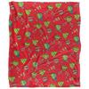 TMNT Silky Patterned Christmas Supersoft Blanket