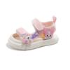 Girls' sandals summer new foreign cartoon girl beach shoes children's popular princess shoes