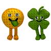 27CM Steal a Brainrot Game Monster Plush Toys Cartoon Cute Soft Four-Leaf Clover Plant Toy Kid Birthday Gift
