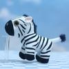 15Cm Cute Little Zebra Plush Toy Keychain Stuffed Animal For Kids Girl Lovely Animal Doll Toy Plushie Ornament Pendant