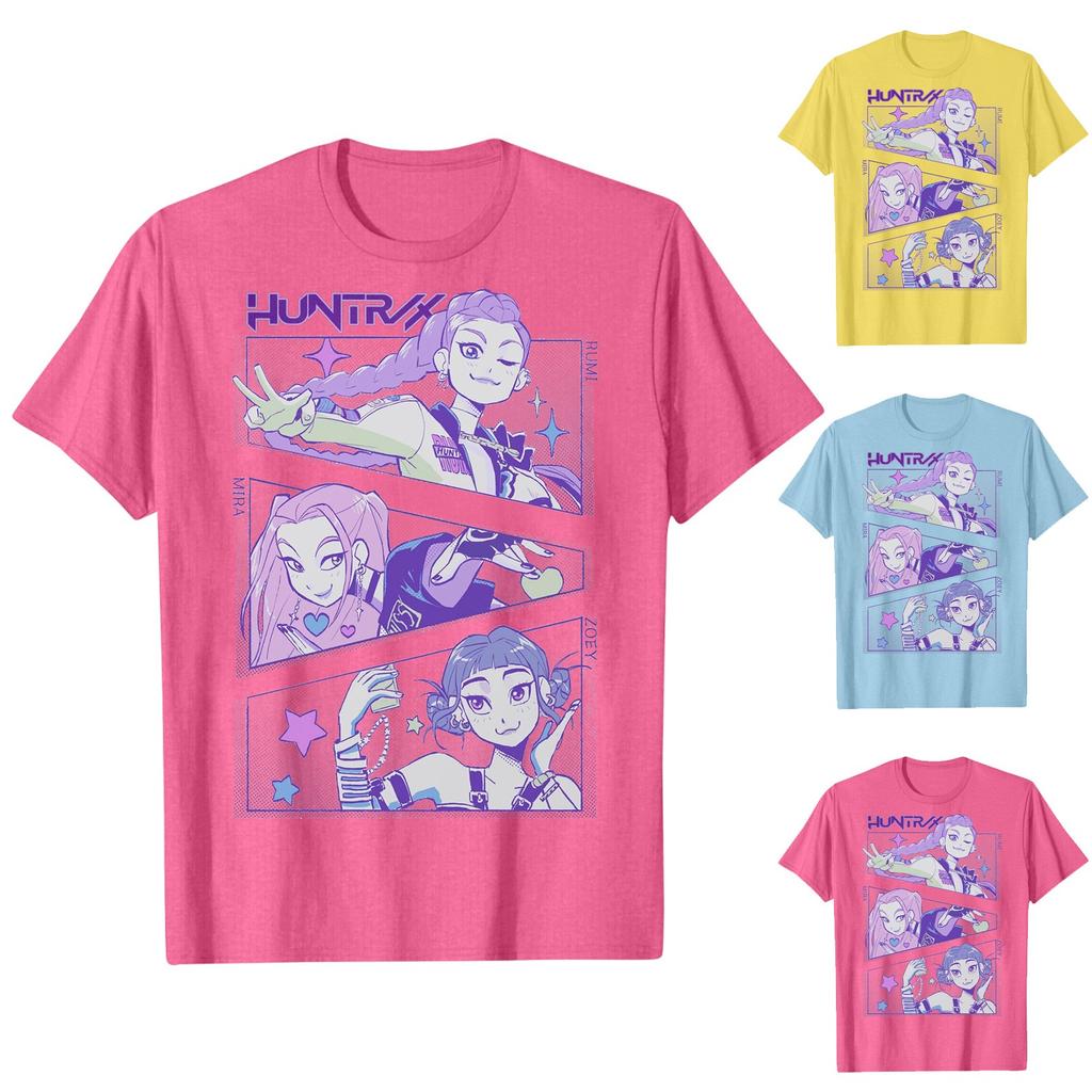 Футболка с короткими рукавами и круглым вырезом для мальчиков и девочек