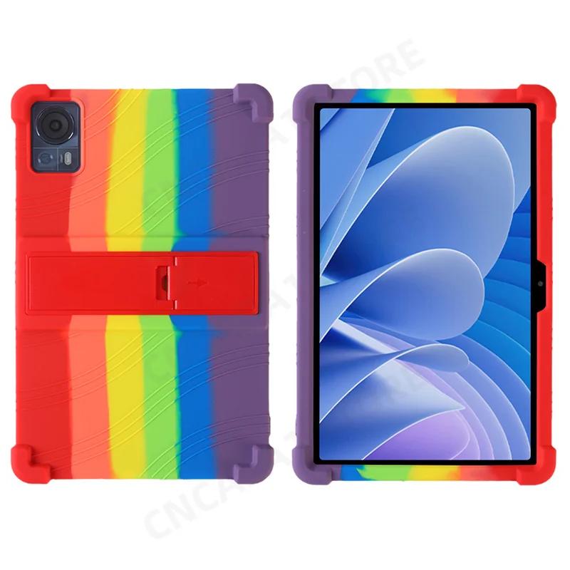 Cover For Doogee T30SE T30S 2024 Case 11" Tablet PC Kickstand Funda with 4 Shockproof Airbags Soft Silicone