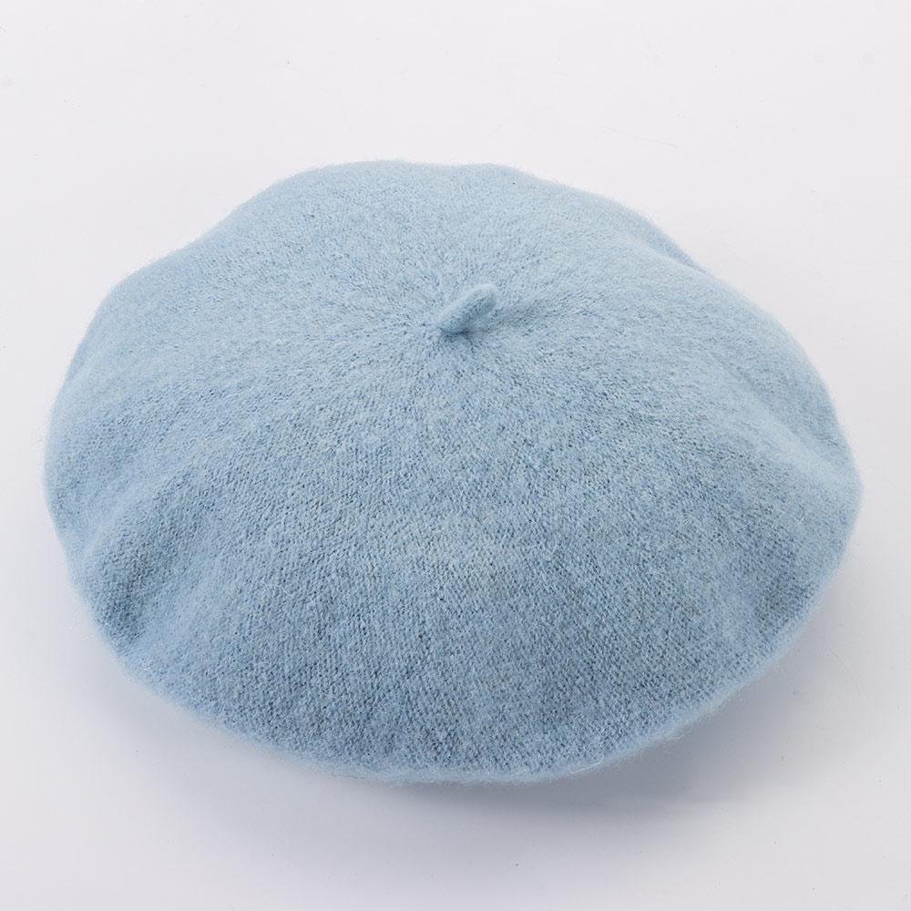 French Baggy Winter Warm Felt Berets Flat Cap Hat Wool Beret Cap Autumn Beret Hat