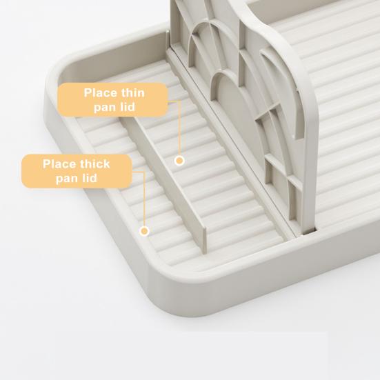 Полка для крышки кастрюли, складная, легко чистящаяся, устойчивая к высоким температурам, многофункциональная, настенная, органайзер для ложек, держатель для лопатки