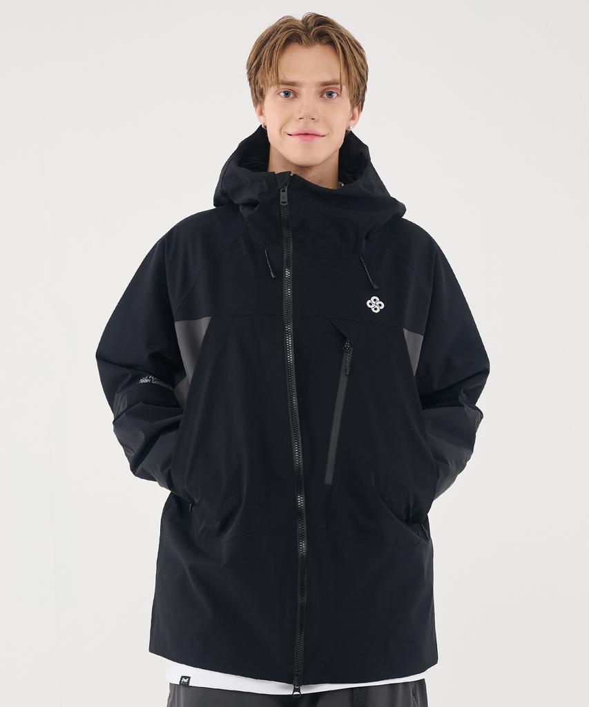 Doll Outerwear 2526 3L Arc Jacket Black Unisex