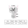 1/4 3/8 Inch Camera Quick Release Screw DSLR Plate Fixing Screw Tripod Ballhead Mount Adapter Metal Thread Bolt for Camera Cage Photography Accessory
