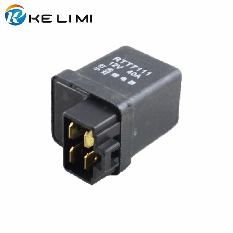 Car lights Relays 40a 4pins Auto Electronics lighting dimmer relay 40A 4 Pins 12V Relays 5
