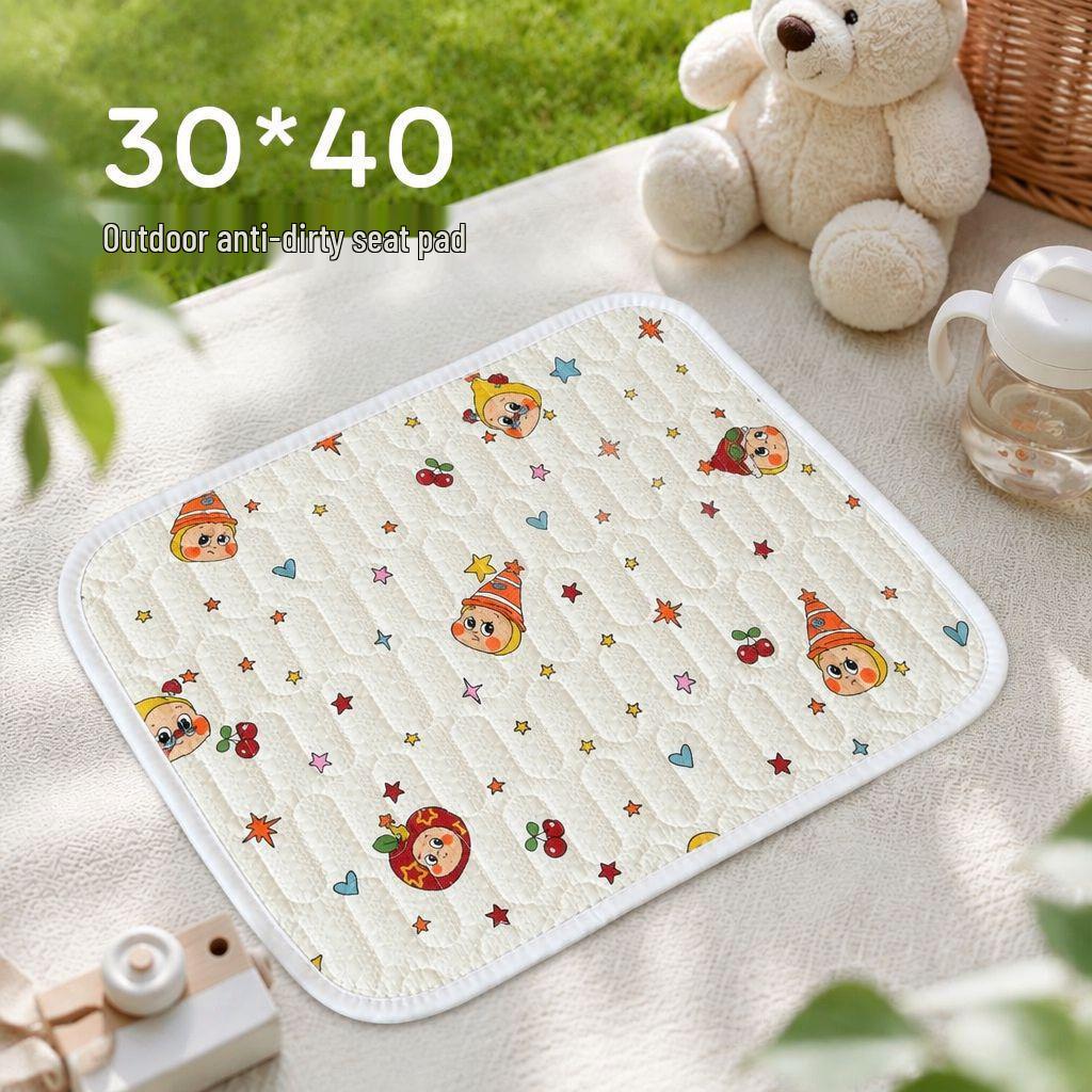 Portable Anti-Dirt Seat Cushion for Travel: High-Speed Rail, Airplane, Bus, Train, Subway