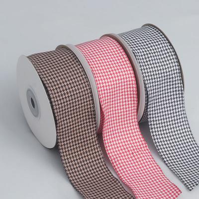 Ручная работа, декоративная, романтическая и уютная, 4 см, красочная, с рисунком «Тысяча птиц», клетчатая лента, бант, подарочная, праздничная одежда, упаковка, декоративные ткани