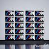 SNLL4 Motorcycle BMW 3M Logo 3D Three-dimensional Sticker Fuel Tank Stickers Soft Backing For BMW X4 X3 X1 E83 X2 X5 G20 X6 X7 E53 F40
