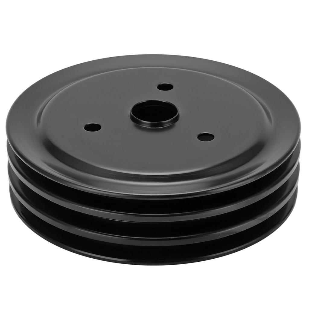 Металлический шкив коленвала Короткий шкив водяного насоса Замена для двигателя Chevy SBC 262 350 400