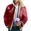 Men's Jacket Faux Fur Faux Fur All-in-One Top Thick Fur Jacket
