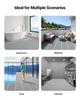 Drainage Mat, 90 x 1500 cm, PVC Non Slip Commercial Floor Mat, Wet Area Water Drain Splash Matting Hollow Doormat Roll, for Outdoor Indoor Restaurant