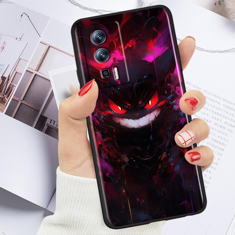 Diablo Pikachu для Xiaomi Redmi 9A 9C 9AT 10C 9 9T 10 12C 13C 8 12 K60 A1 K50 K40 5G черный чехол для телефона