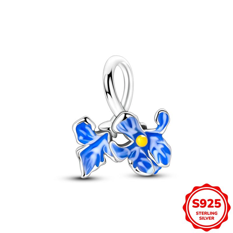 Медная бабочка мультяшное животное подвеска шарм бусины подходит для браслетов 3 мм ожерелье для женщин роскошное изготовление ювелирных изделий своими руками