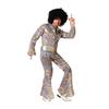 Déguisement Homme Disco Multicouleur