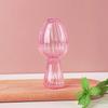 Flower Vase Adorable Mushroom Shape Transparent Glass Planter Unique Plant Propagation Station for Home Decoration