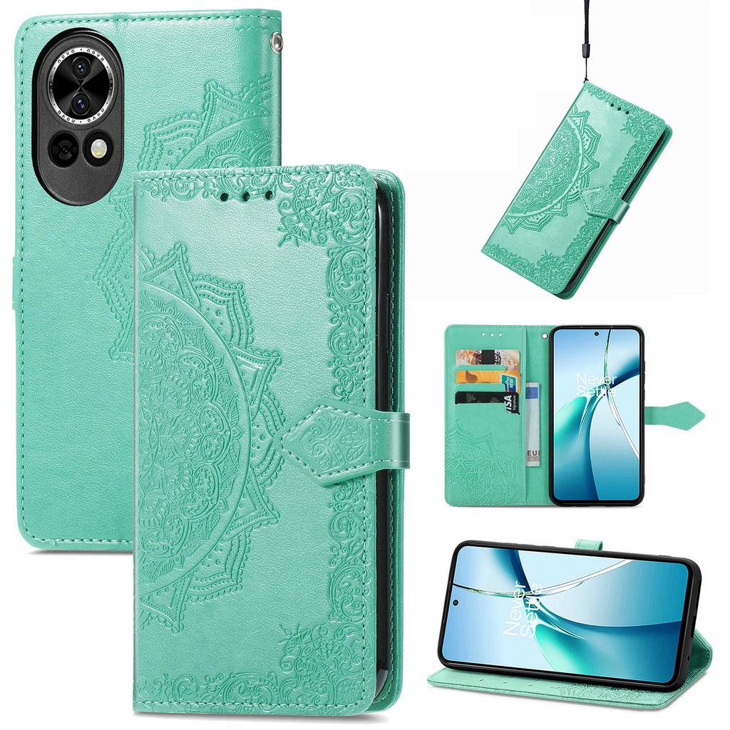 For Huawei nova 13 5G Wallet Case Mandala Flower Leather Phone Cover Stand
