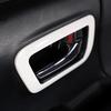 2 шт. ABS внутренняя отделка панели дверной ручки автомобиля, совместимая с Toyota Tacoma 2016 2017 2018 2019 2020 2021 2022 2023 внутренняя дверь