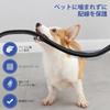 JAHOMFAI Cable Sleeve for Dogs and Cats, 3M, 25mm Diameter, Pet Cable Protection Cover, Chewing Prevention, Cord Concealment for USB, Power, Audio,