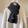 Womens Wool Blend Knit Scarf Thick Warm Long Winter Neck Wrap Students Couples Fashion Accessory