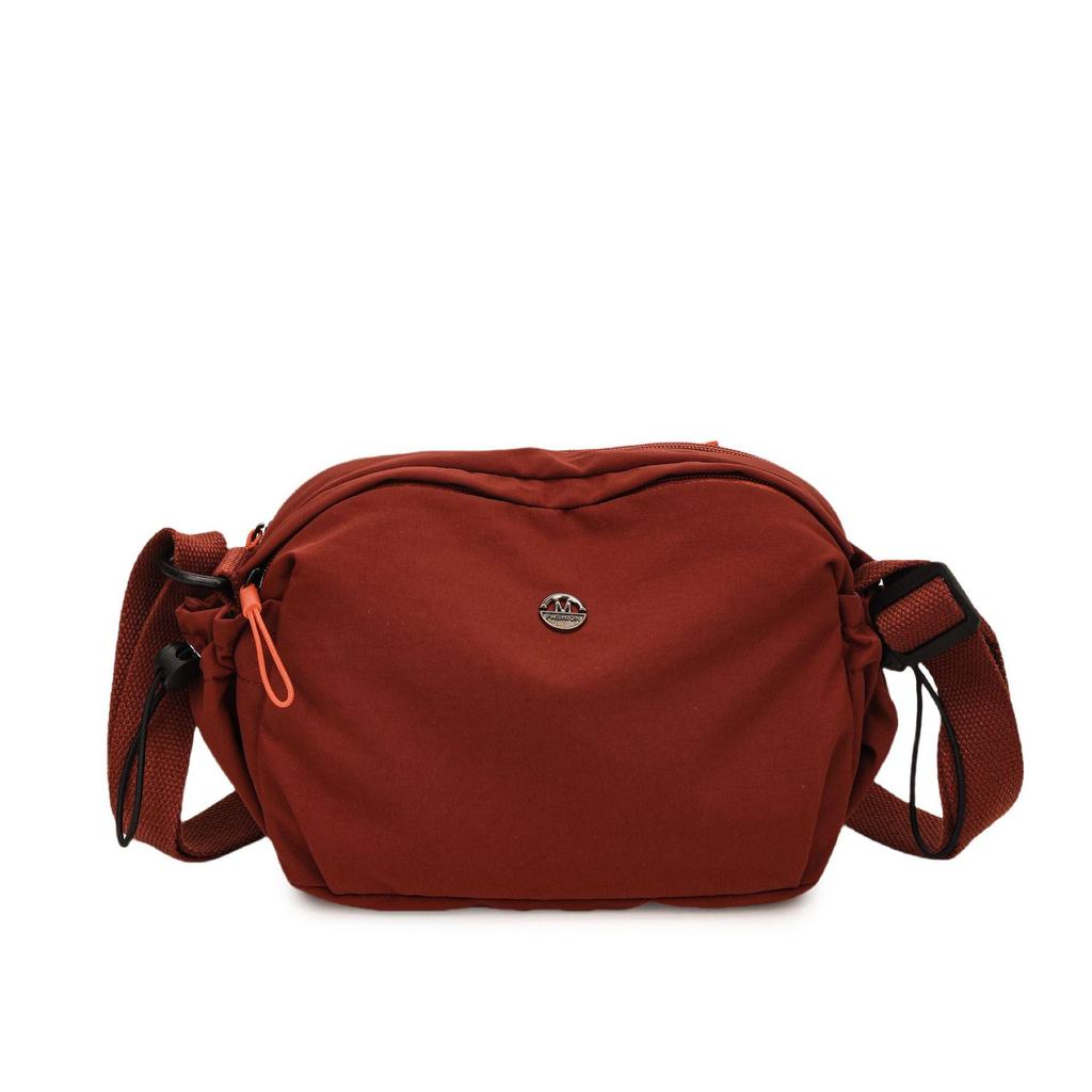 2025 Женская повседневная сумка на одно плечо в корейском стиле – Универсальная многослойная холщовая сумка кроссбоди для телефона и предметов первой необходимости