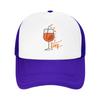 Enjoy Your Aperol Spritz Time Camping Mesh Baseball Caps Women Unisex  Adult Unisex Beach Coquette Hat Trucker Cap