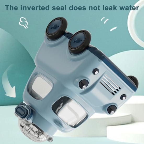 Kids Car Water Bottle with Straw Strap 600ml BPA-Free Leak-proof Straw Cup