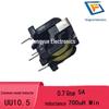 UU10.5 Common Mode Inductor, 0.7 Wire Wound, 17 Turns, 700uH, 5A, Epoxy Encapsulated with Label