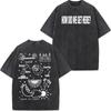 Vintage Washed Tees Singer Louis Tomlinson How Did I Get Here Tour  Print Tees Men Women Casual Fashion Hiphop Tshirs