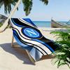 Napoli FC Print Beach Towel, Large Soft Quick Dry Towel for Beach Camping Swimming