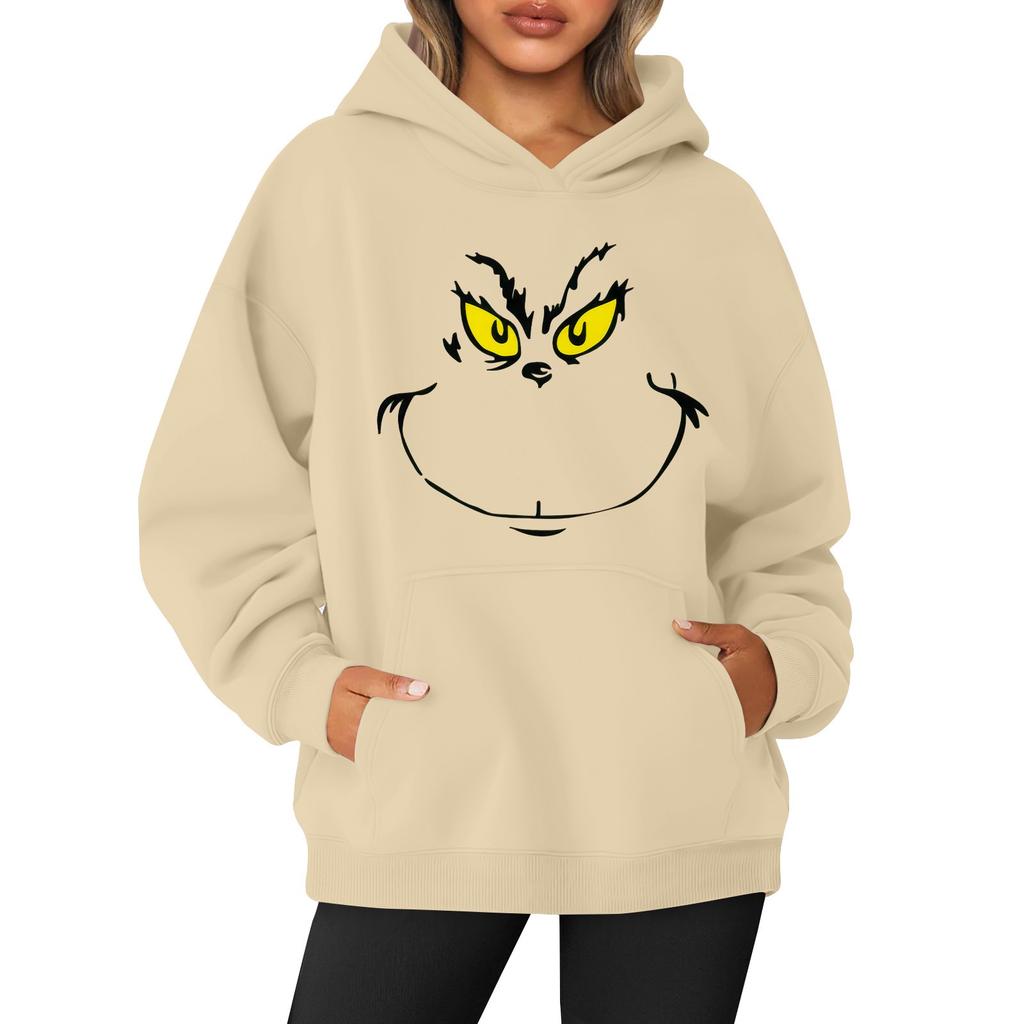 Женская толстовка с капюшоном и круглым вырезом, длинными рукавами и цветочным принтом