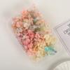Preserved Hydrangea DIY Material Pack: Gradient Flowers & Face Stickers for Weddings, Shoes, Glass Covers, Team Building, Floral Art.