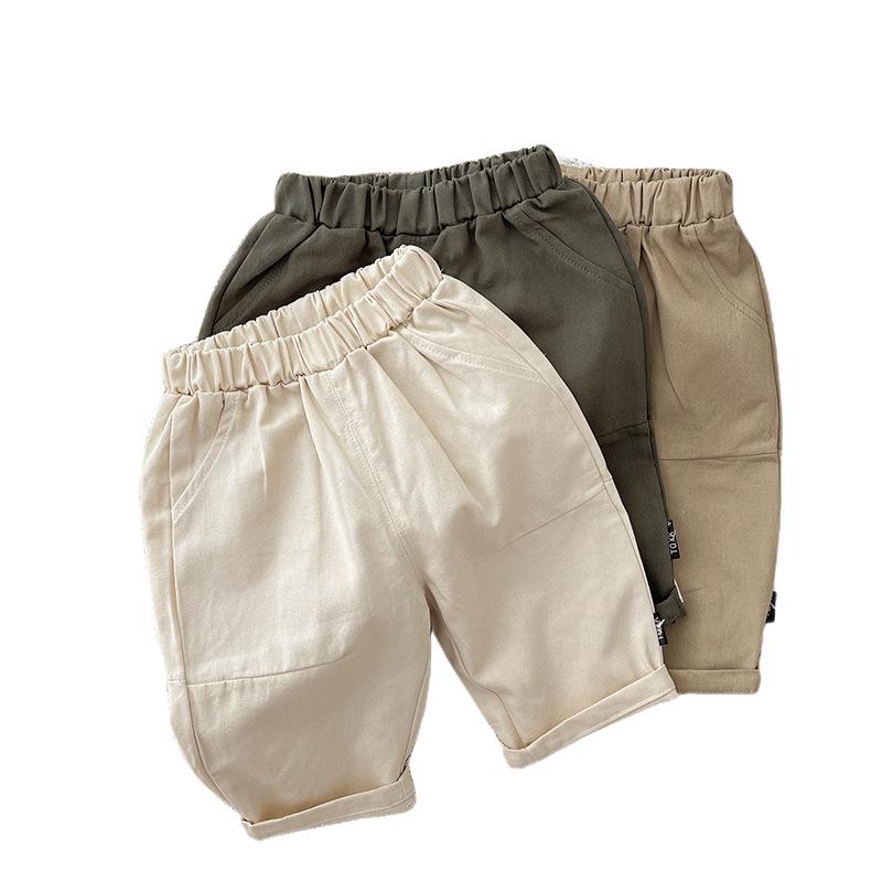 Korean Style Autumn Casual Pants for Infants and Toddlers - Trendy Boys' Long Pants