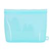 Silicone Freezer Bag 1500ml Food Grade Silicone Safe Leakproof Dual Zip Lock Reusable Storage Bag