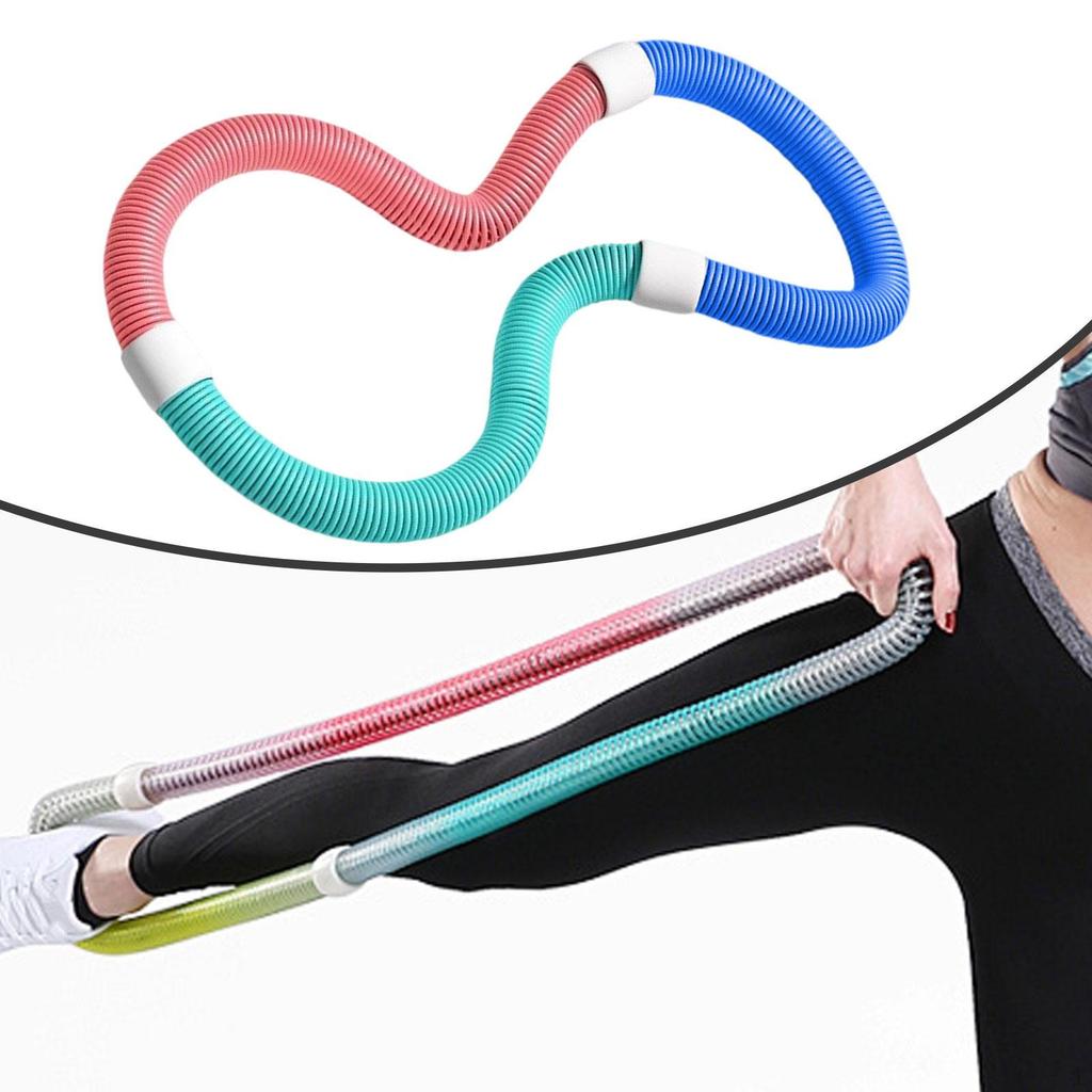 Оборудование для упражнений с пружинным обручем, портативный фитнес-инструмент для детей и взрослых дома или на открытом воздухе